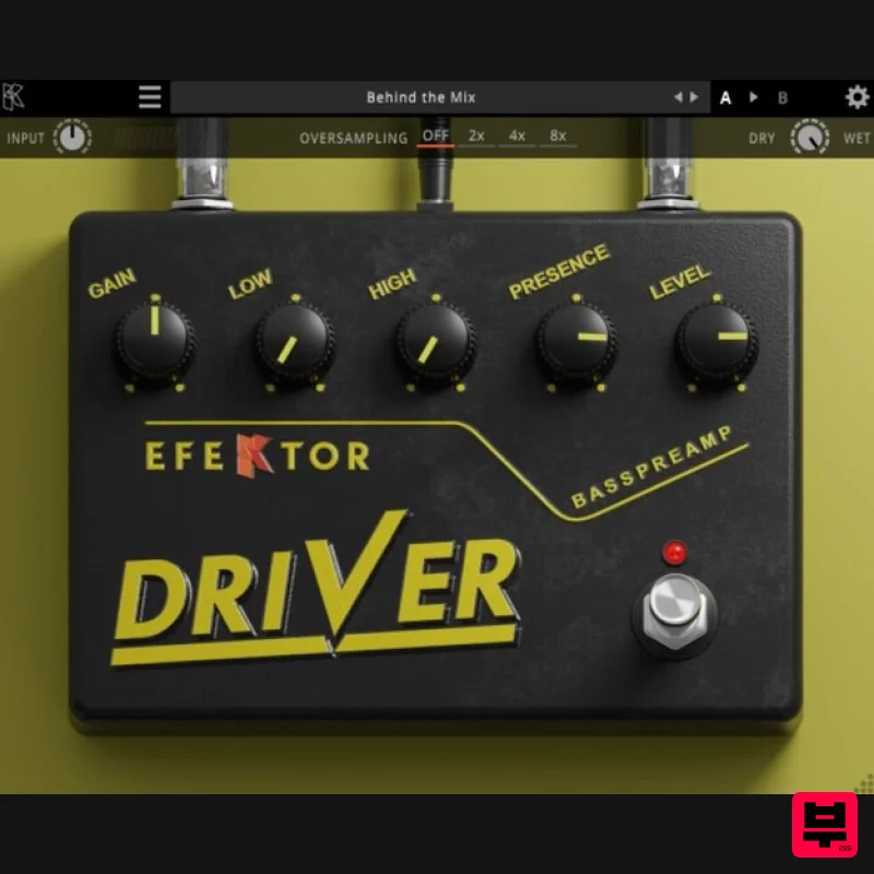 Kuassa EFEKTOR BASS DRIVER - Preamp