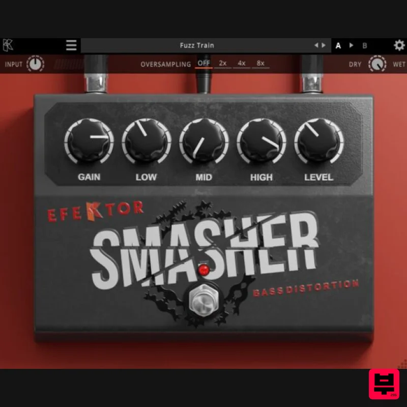 Kuassa EFEKTOR BASS SMASHER - Professional Music Instrument Photo