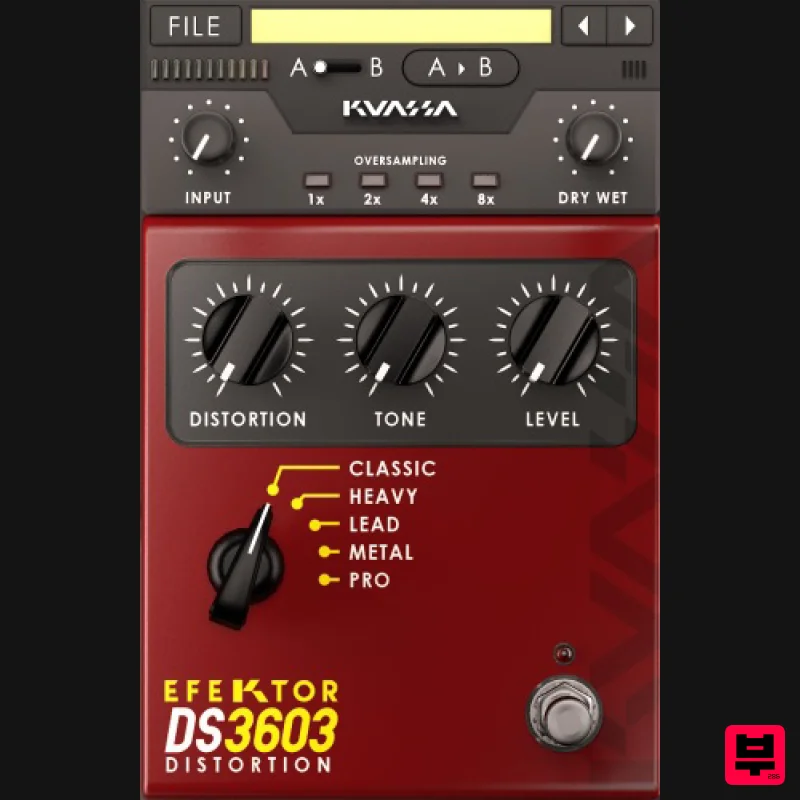 Kuassa EFEKTOR DS3603 Distortion - Professional Music Instrument Photo