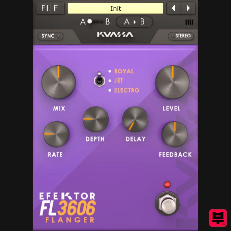 Kuassa EFEKTOR FL3606 Flanger - Flanger