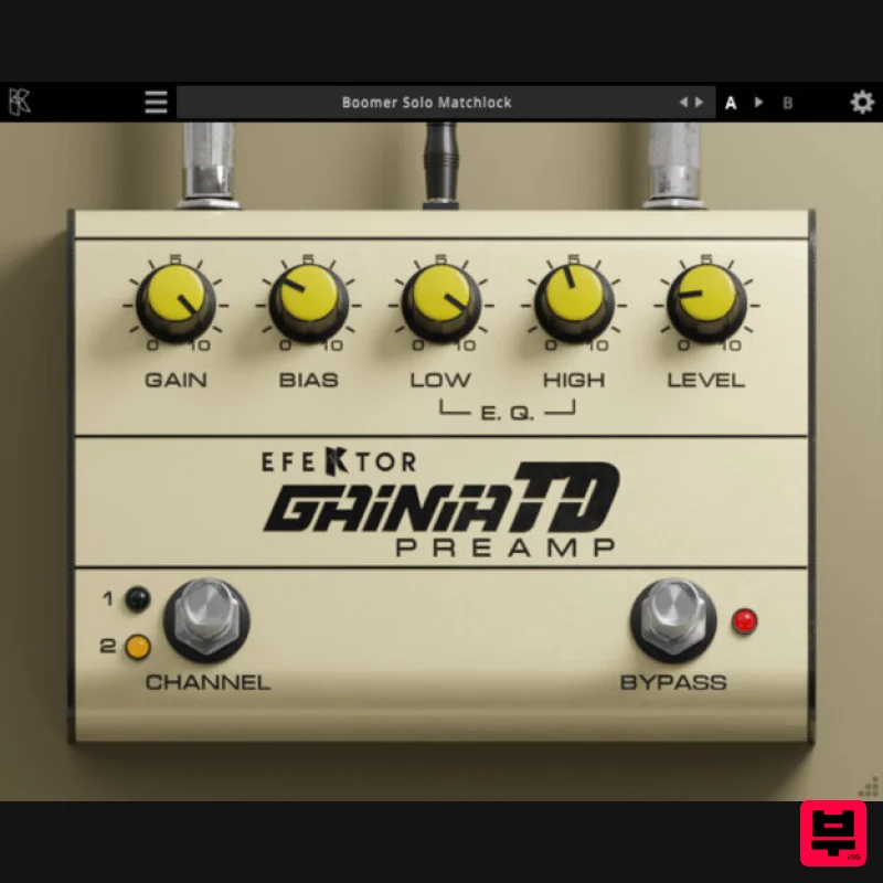 Kuassa EFEKTOR Gainia TD + FREE Pillar Power Amp - Preamp