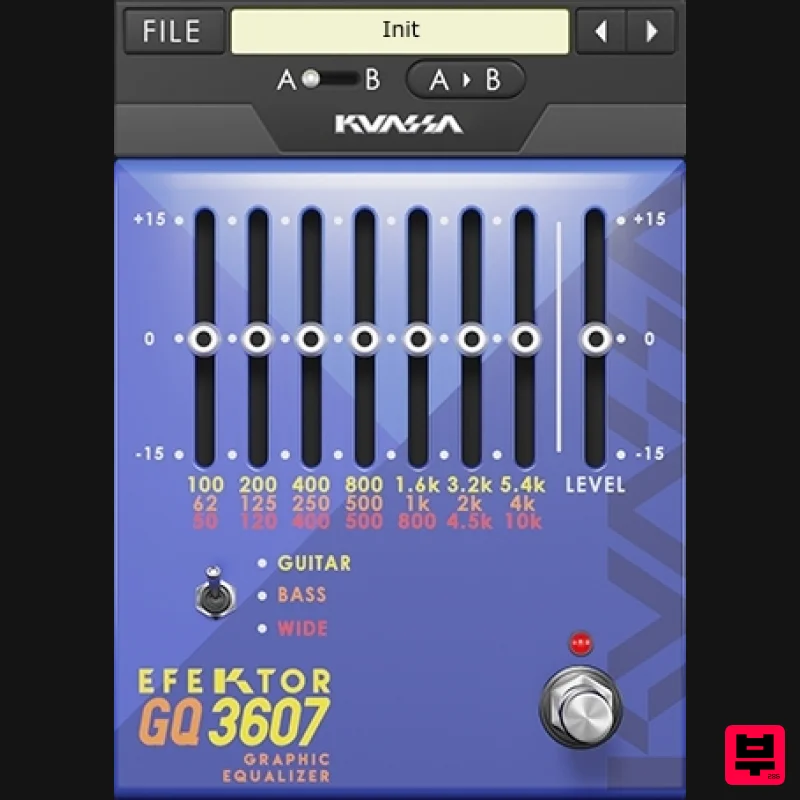 Kuassa EFEKTOR GQ3607 Graphic Equalizer - EQ