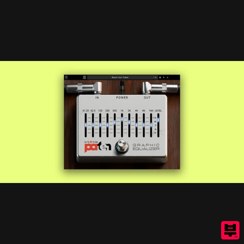 Kuassa EFEKTOR Paten Graphic Equalizer - EQ