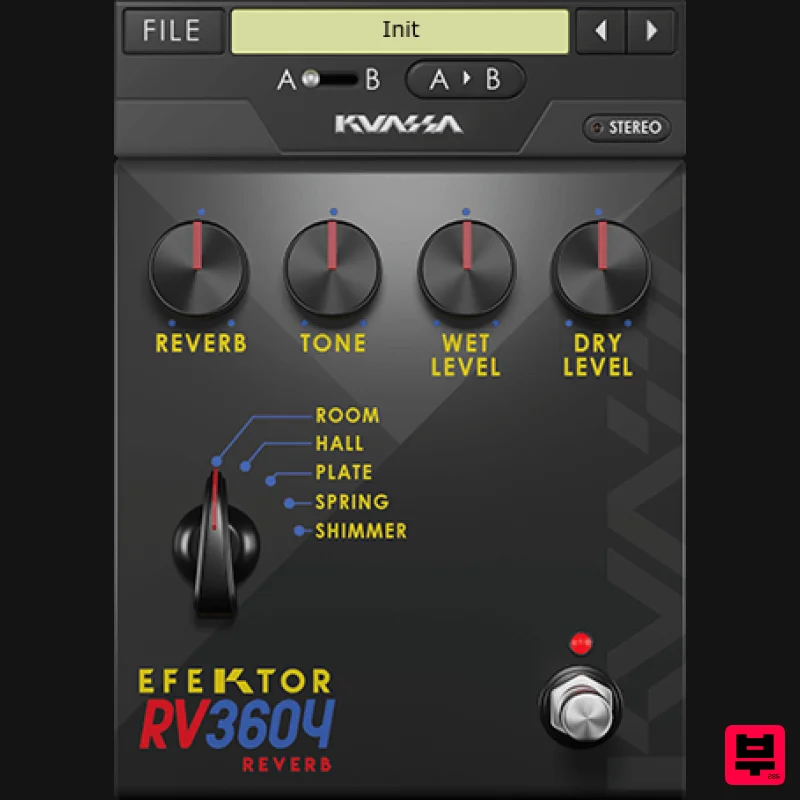 Kuassa EFEKTOR RV3604 Reverb - Reverb