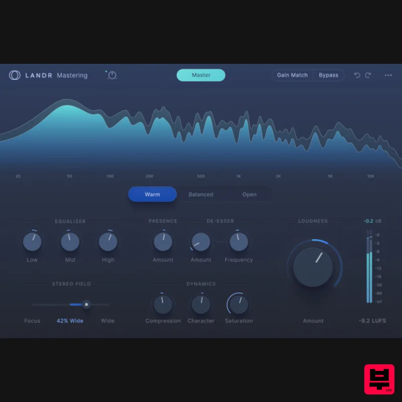 LANDR LANDR Mastering Plugin PRO - Mastering