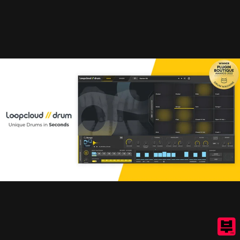 Loopcloud DRUM - Virtual Instruments