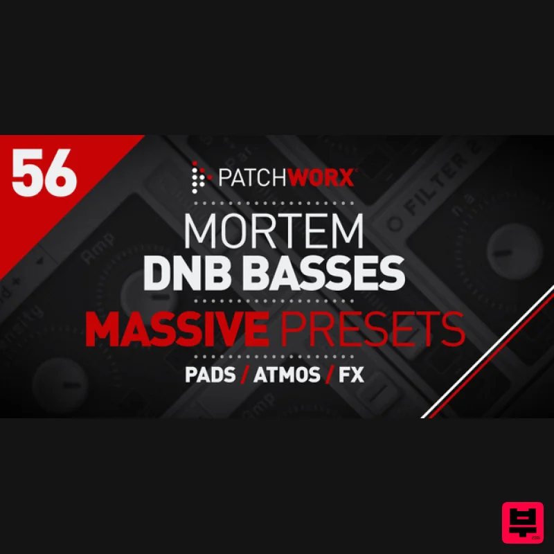 Loopmasters Mortem DnB Bass Massive Presets - Synth Presets