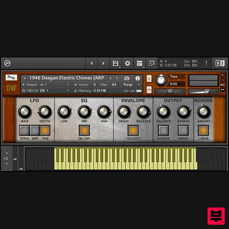 Loot Audio 1946 Deagan Electric Chimes - Kontakt Instrument