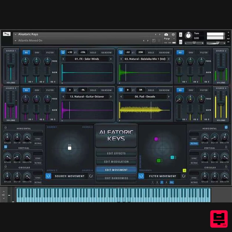 Loot Audio Aleatoric Keys - Kontakt Instrument