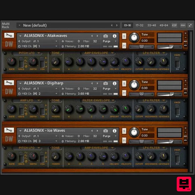 Loot Audio Aliasonix - Kontakt Instrument