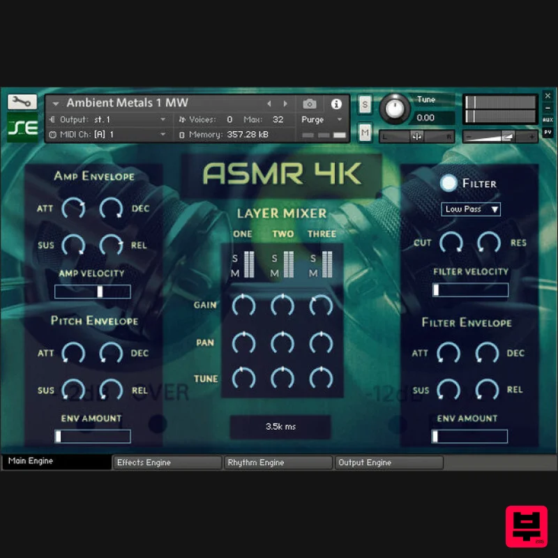 Loot Audio ASMR 4K - Kontakt Instrument
