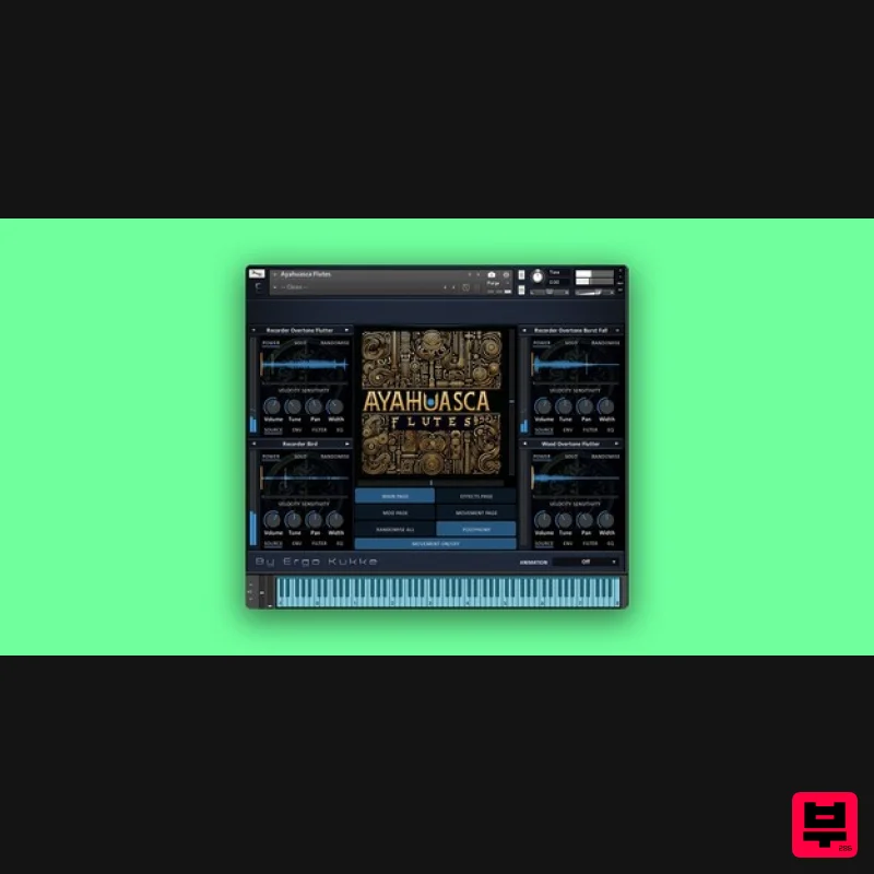 Loot Audio Ayahuasca Flutes - Kontakt Instrument