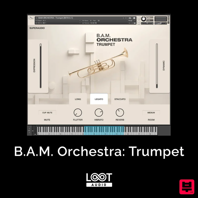 Loot Audio B.A.M. Orchestra: Trumpet - Kontakt Instrument