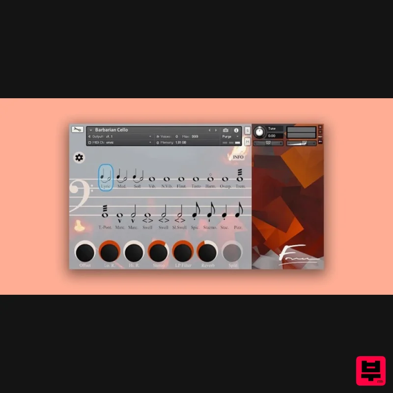 Loot Audio Barbarian Cello - Kontakt Instrument