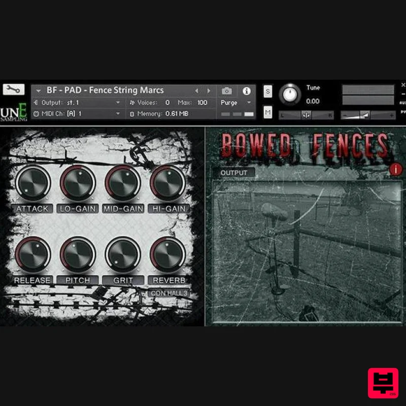 Loot Audio Bowed Fences - Kontakt Instrument