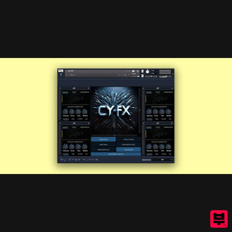 Loot Audio Cy-FX - Kontakt Instrument