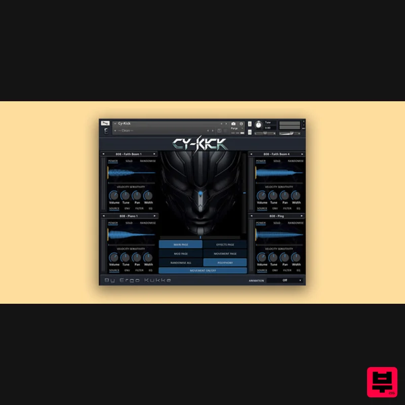 Loot Audio Cy-Kick - Kontakt Instrument