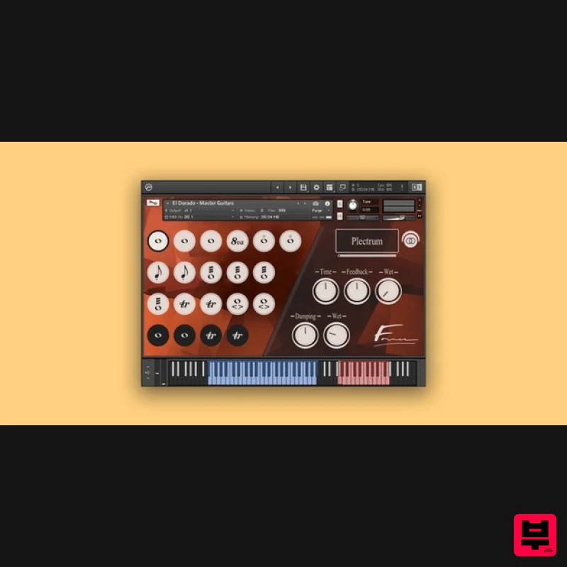 Loot Audio El Dorado Master Guitars - Kontakt Instrument