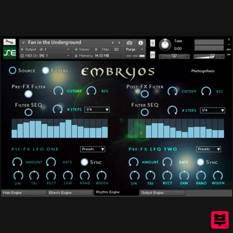 Loot Audio Embryos - Kontakt Instrument