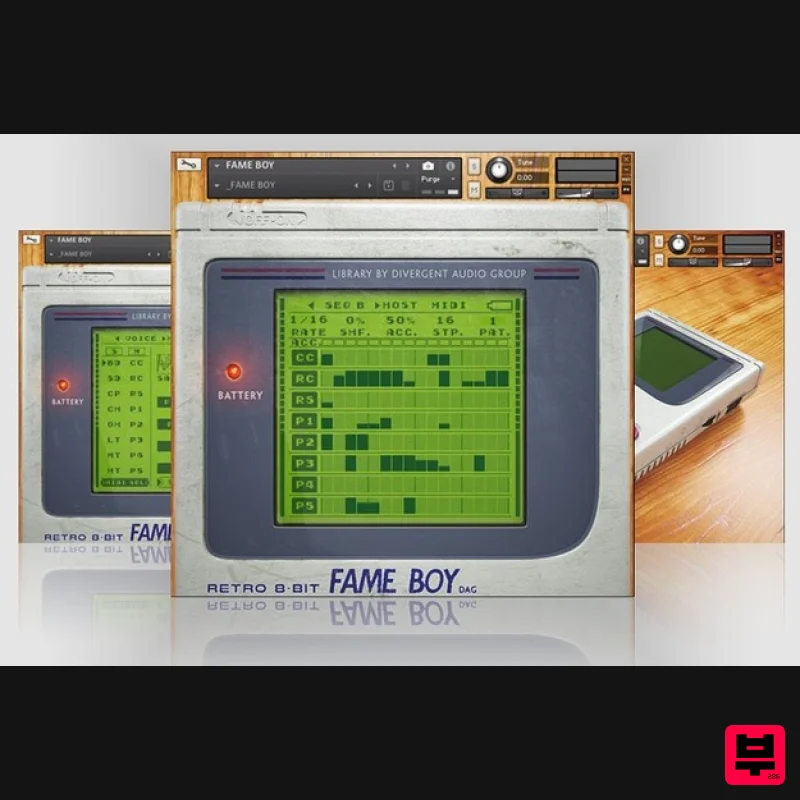 Loot Audio Fameboy - Kontakt Instrument
