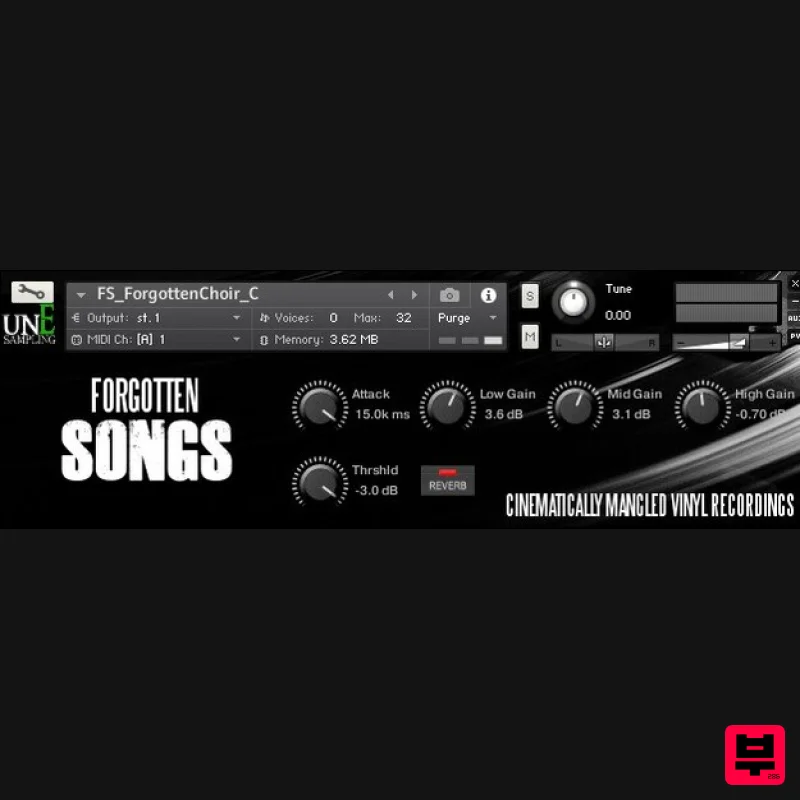 Loot Audio Forgotten Songs - Kontakt Instrument