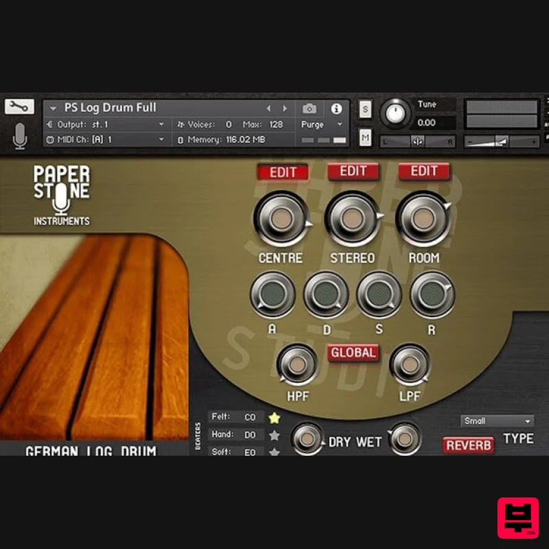 Loot Audio German Log Drum - Kontakt Instrument