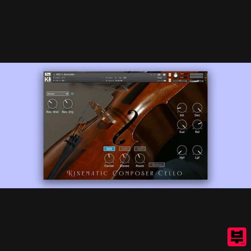 Loot Audio Kinematic Composer Cello - Kontakt Instrument