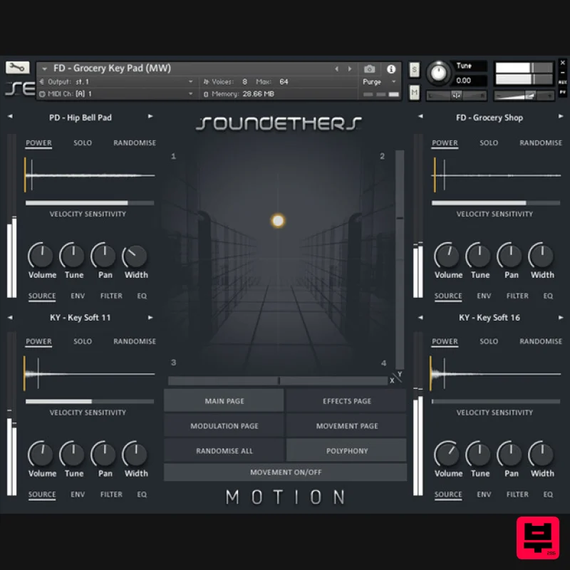 Loot Audio Motion - Kontakt Instrument