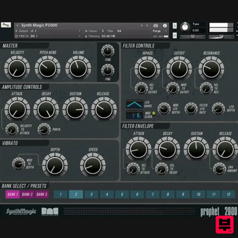 Loot Audio P2000 - Kontakt Instrument