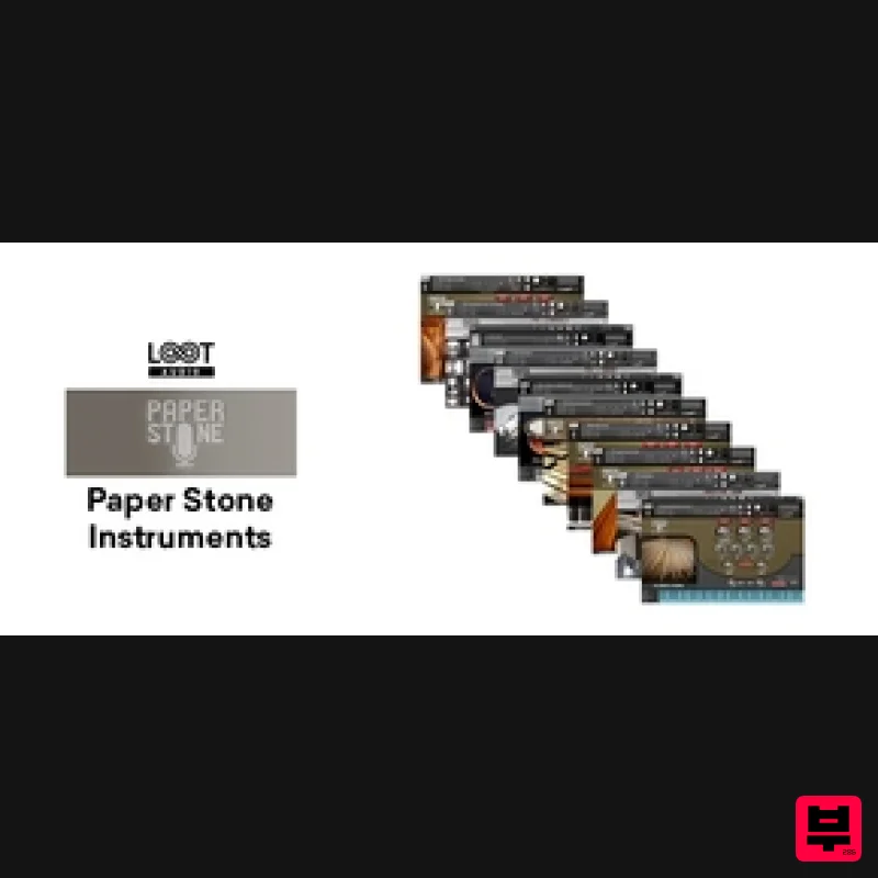 Loot Audio Paper Stone Instruments - Kontakt Instrument