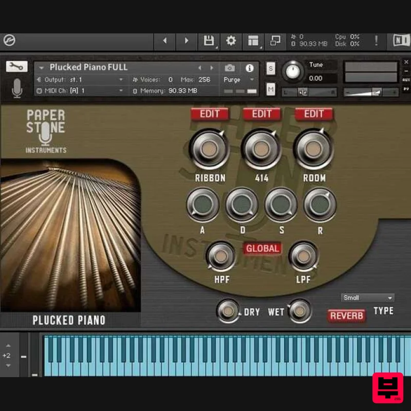 Loot Audio Plucked Piano - Kontakt Instrument
