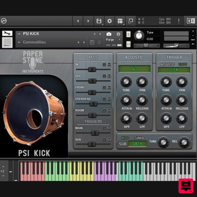 Loot Audio PSI Kick - Kontakt Instrument