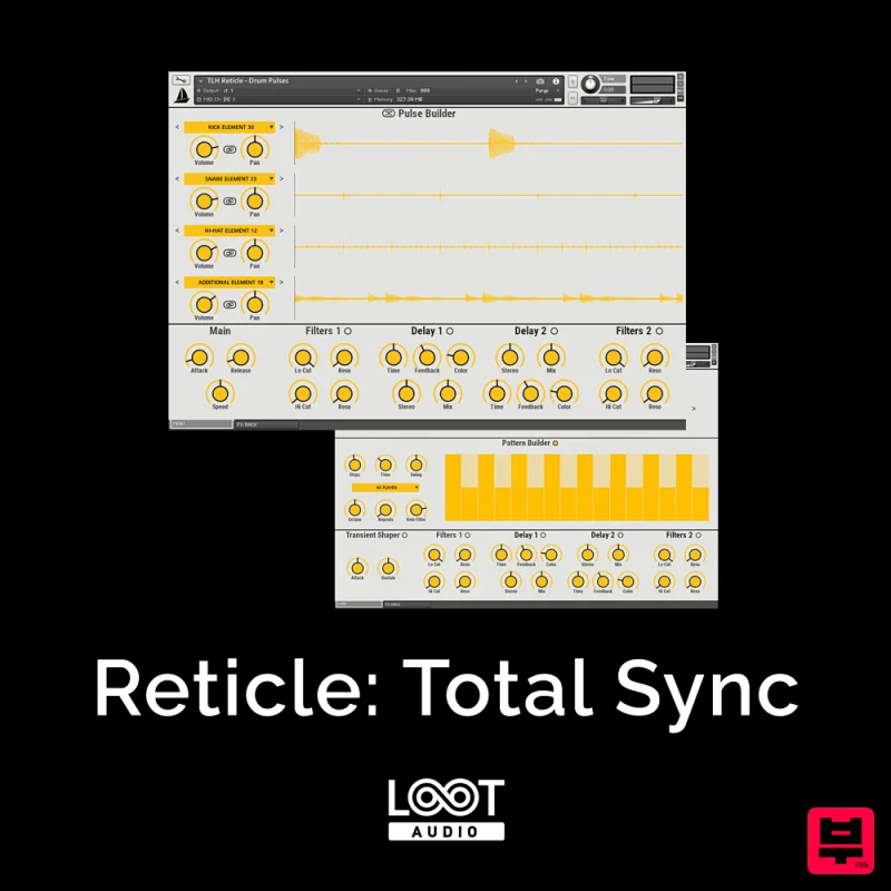 Loot Audio Reticle: Total Sync - Kontakt Instrument