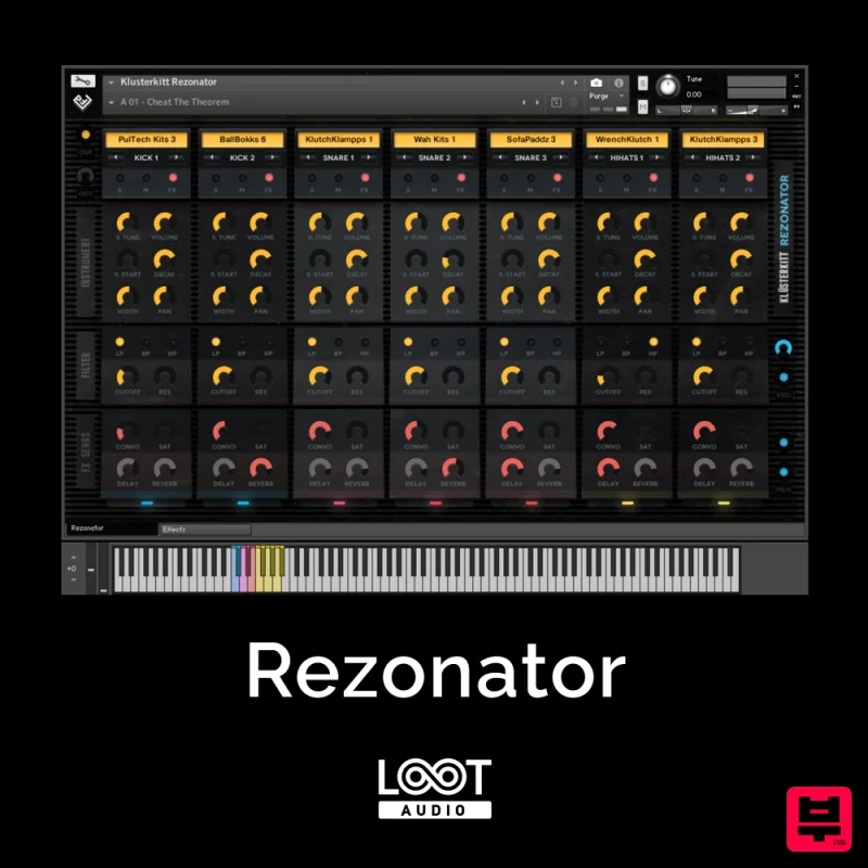 Loot Audio Rezonator - Drum Machine