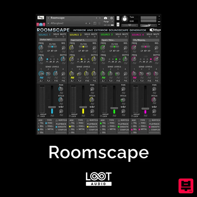 Loot Audio Roomscape - Kontakt Instrument