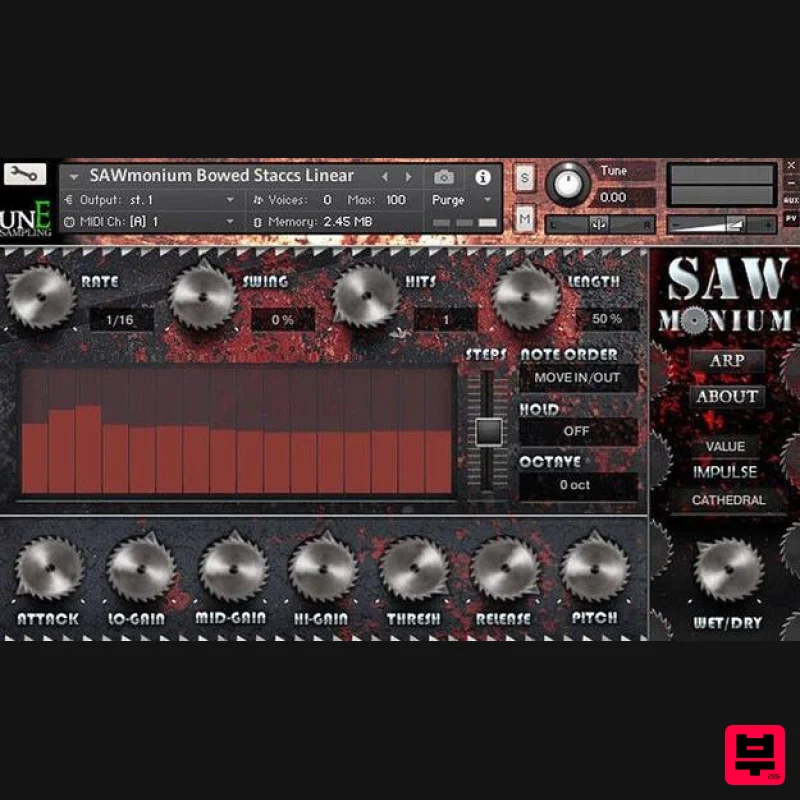 Loot Audio SAWmonium - Kontakt Instrument