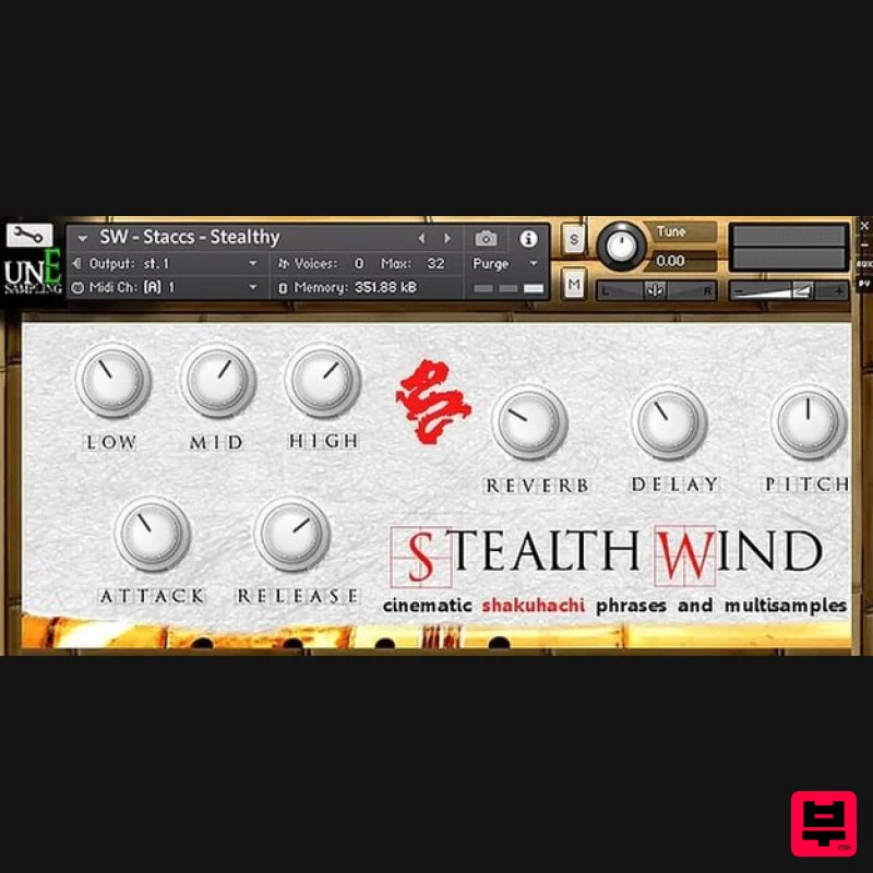 Loot Audio Stealth Wind - Kontakt Instrument
