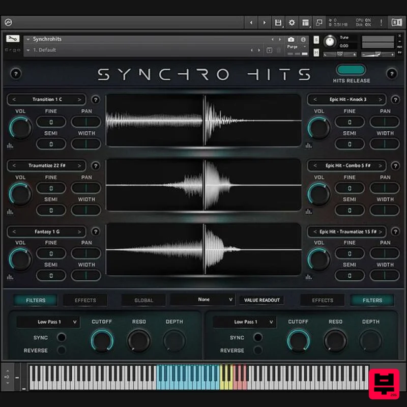 Loot Audio Synchro Hits - Kontakt Instrument