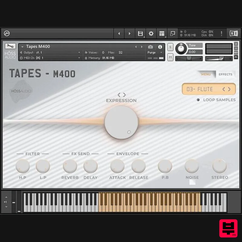 Loot Audio Tapes M400 - Kontakt Instrument