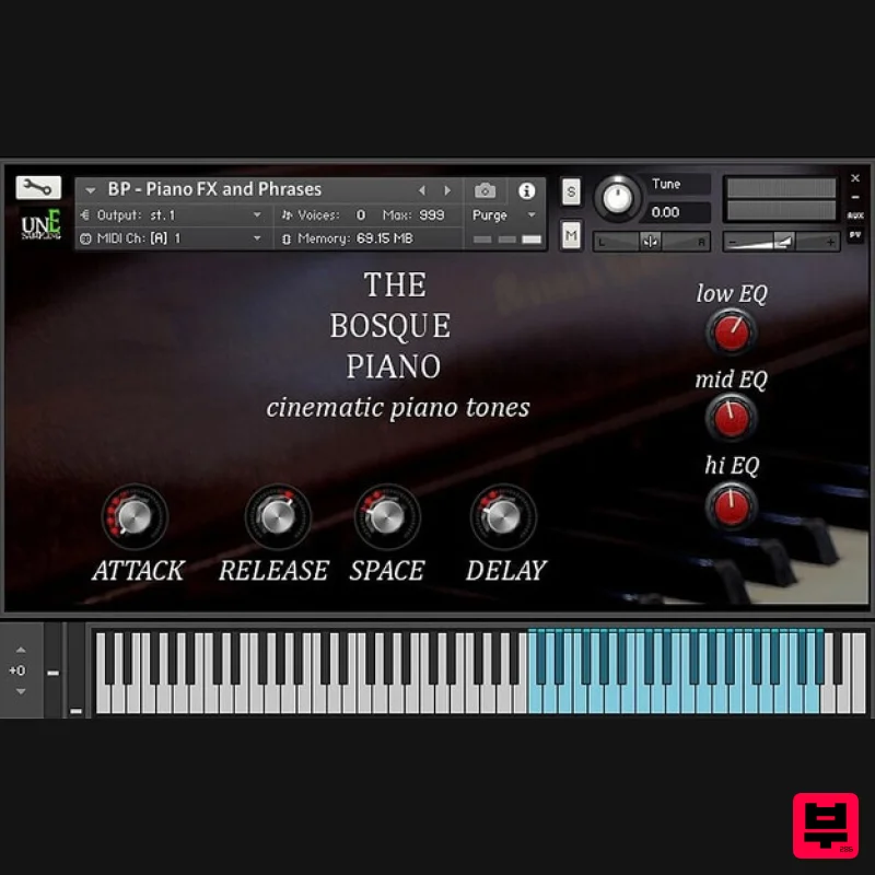 Loot Audio The Bosque Piano - Kontakt Instrument