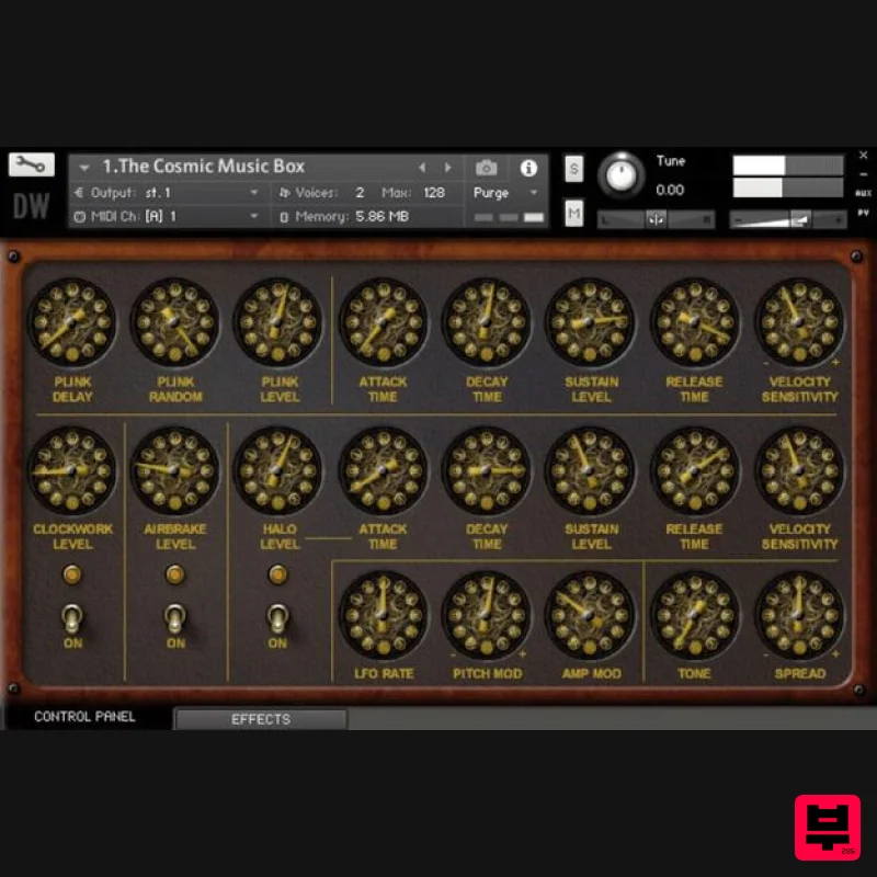 Loot Audio The Cosmic Music Box - Kontakt Instrument