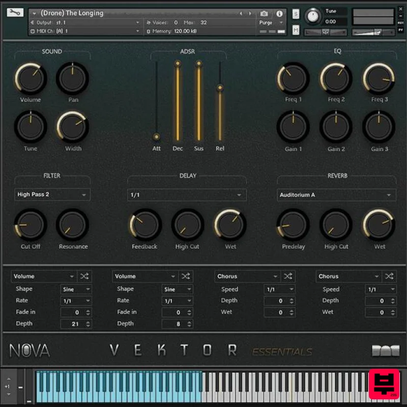Loot Audio Vektor Essentials Vol.1 - Kontakt Instrument