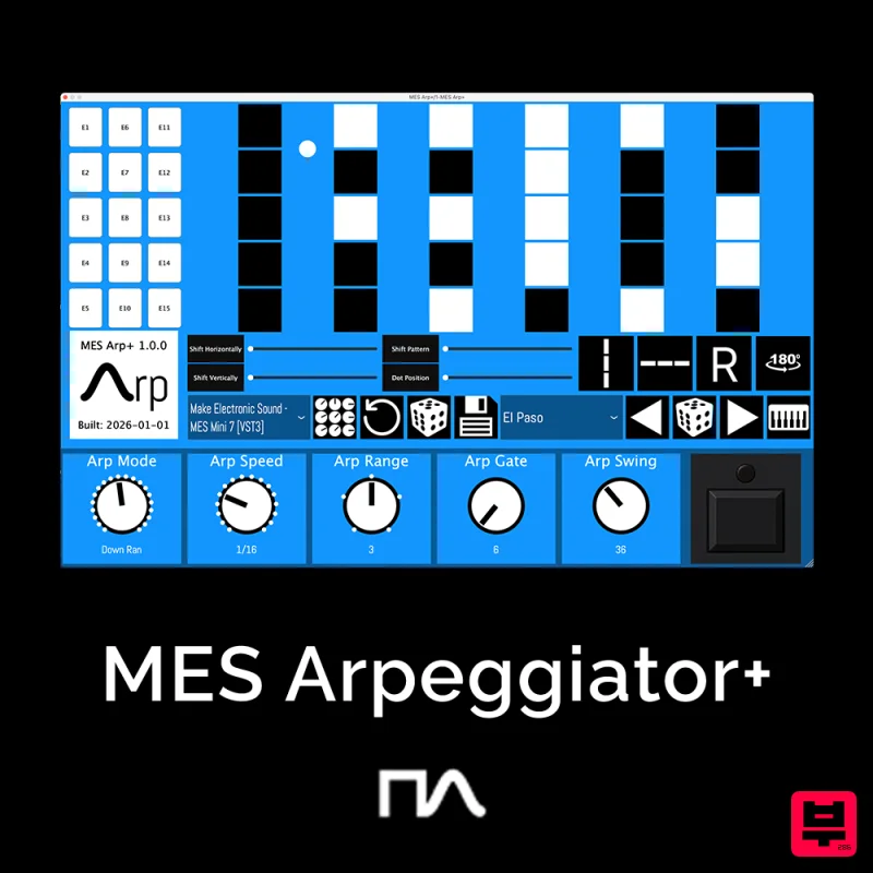 Make Electronic Sound MES Arpeggiator PLUS - Arp