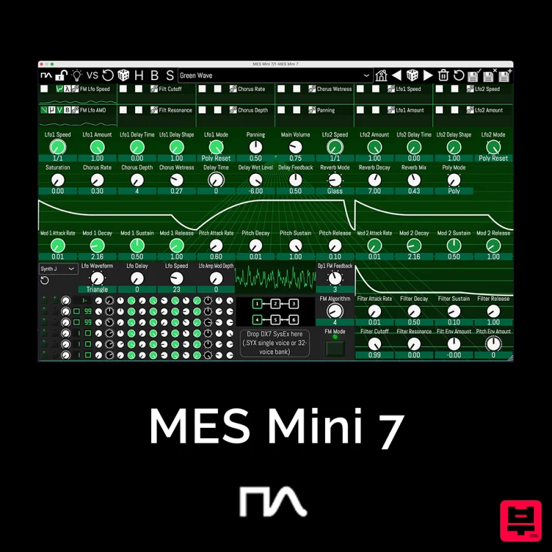 Make Electronic Sound MES Mini 7 - Synth