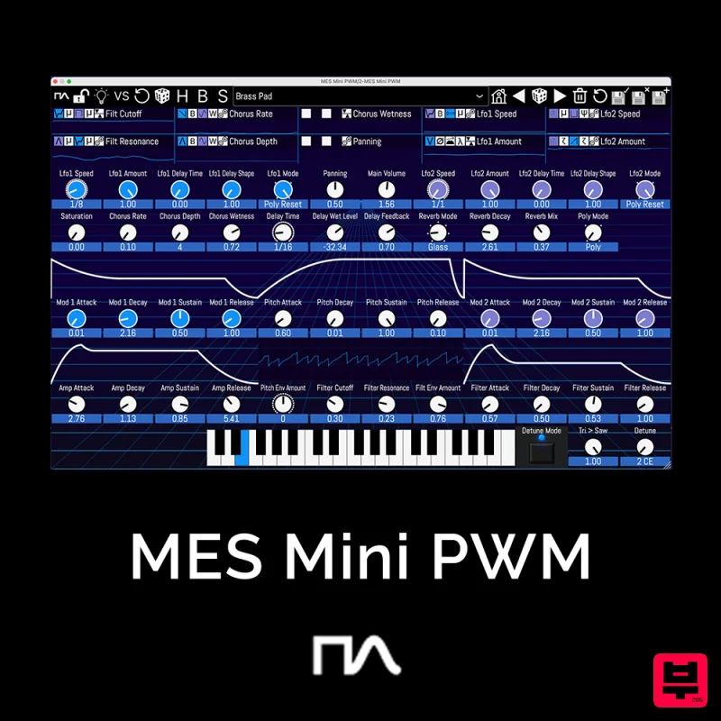 Make Electronic Sound MES Mini PWM - Synth