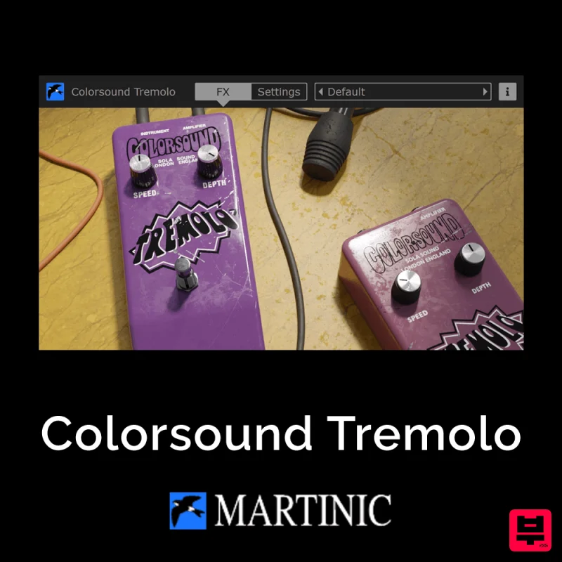 Martinic Colorsound Tremolo - Pedals