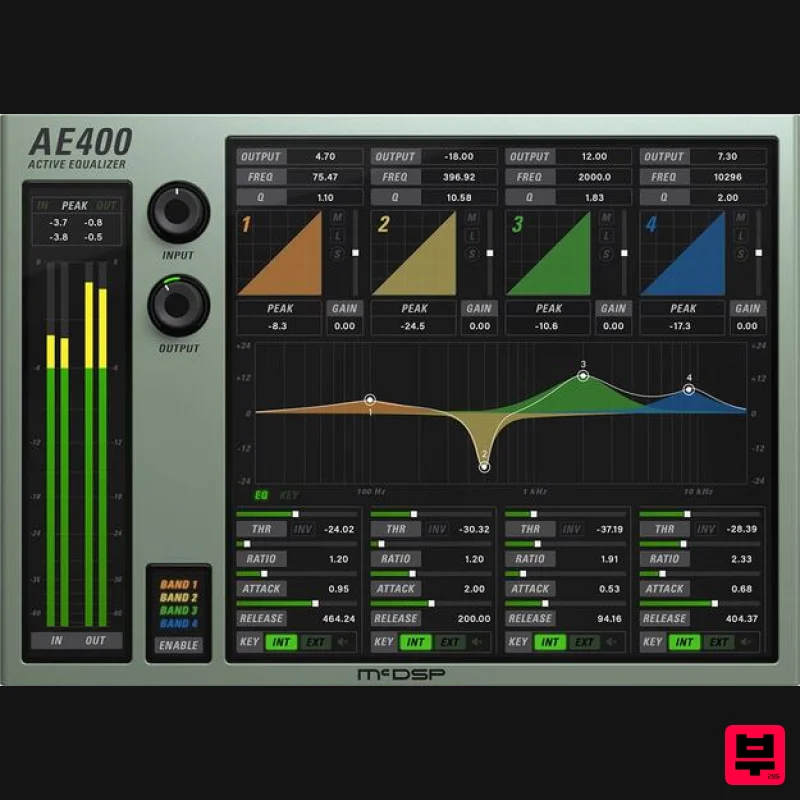 McDSP AE400 Active EQ Native v7 - EQ