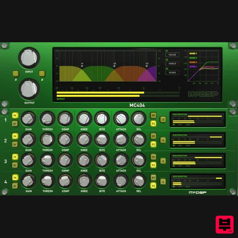 McDSP MC2000 Multi-Band Compressor HD v7 - Compressor