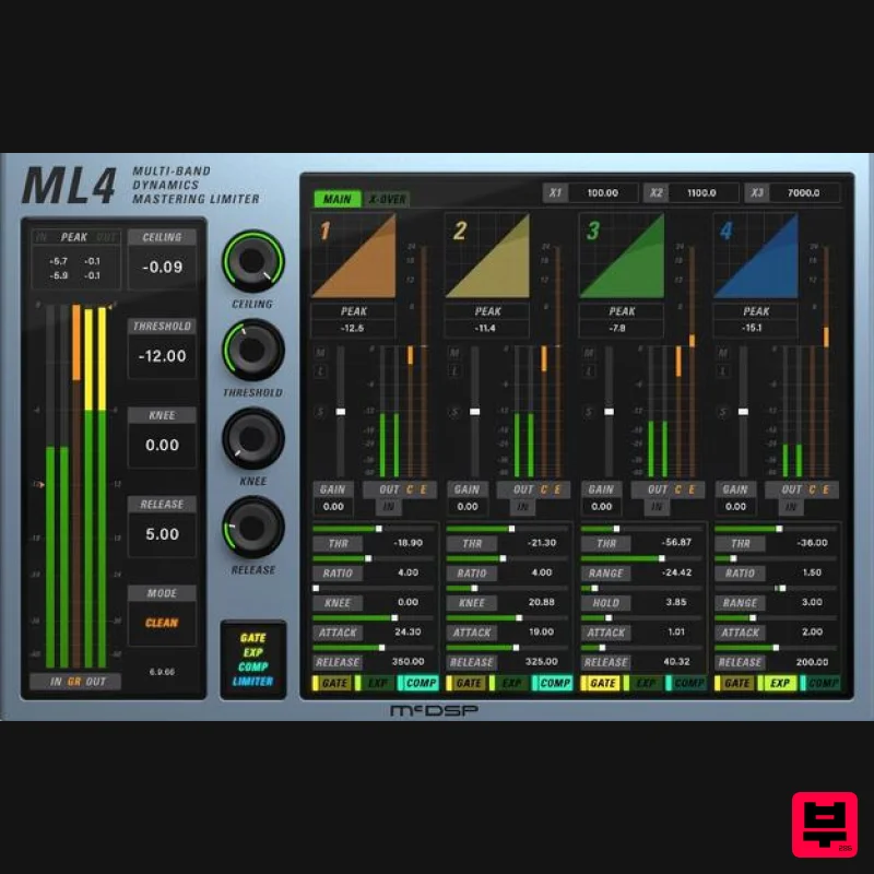 McDSP ML4000 Mastering Limiter HD v7 - Limiter