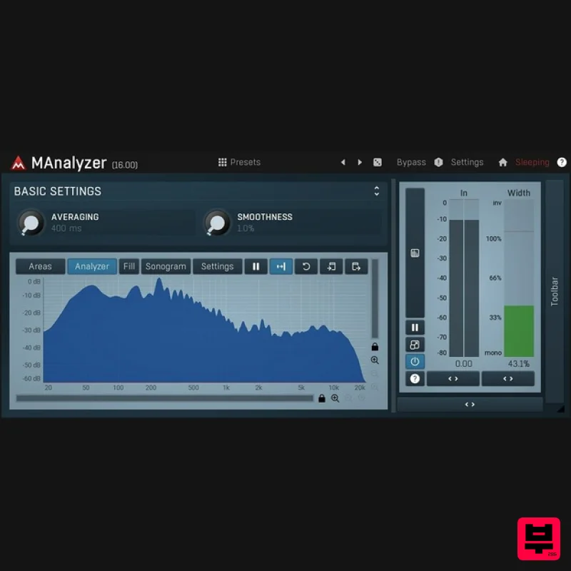 MeldaProduction MAnalyzer - Spectral Analysis